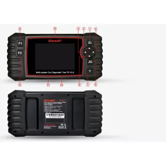 Diagnostyka iCarsoft FR V2.0 dla Peugeot / Citroen / Renault / Dacia