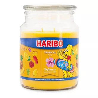 HARIBO Świeca zapachowa Tropical Fun 510 g