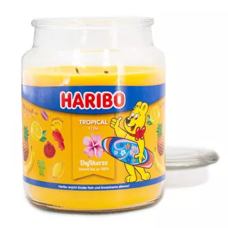 HARIBO Świeca zapachowa Tropical Fun 510 g