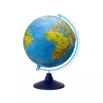 Alaysky Globe 25 cm Reliefowy globus fizyczny, etykiety w języku angielskim
