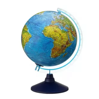 Alaysky Globe 32 cm Reliefowy globus fizyczny, etykiety w języku słowackim