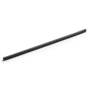 EURO STRAWS - Naturalna słomka mineralna Cocktail 5x140mm, kolor czarny, 250szt.
