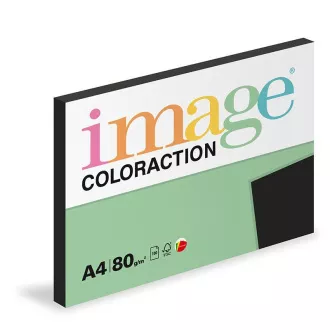 Papier artystyczny Image Coloraction A4/80g, czarny, 100 arkuszy Papier artystyczny Image Coloraction A4/80g, czarny, 100 arkuszy