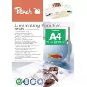 Folia do laminacji PEACH A4 (216x303mm), 80mic, matowa, 100szt.