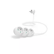 Przedłużacz CONNECT IT 230 V, 3 gniazda, 1,5 m, bez wyłącznika (biały)