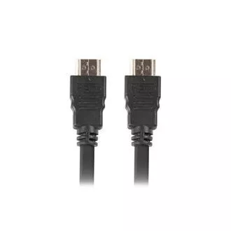 Kabel LANBERG High Speed HDMI 1.4   Ethernet, 4K@30Hz, CCS, M/M, długość 1m, czarny, pozłacane złącza