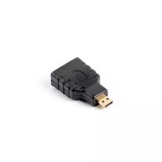 LANBERG reduktor HDMI (F) do HDMI MICRO (M), czarny