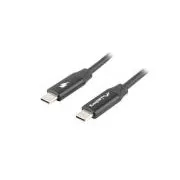Kabel LANBERG USB-C M/M 2.0 1,8 m, czarny, szybkie ładowanie 4.0