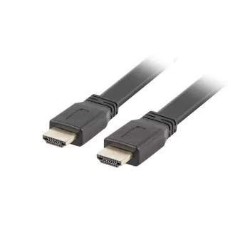 LANBERG HDMI M/M 2.0 płaski kabel 1,8 m 4K, czarny