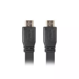 LANBERG HDMI M/M 2.0 płaski kabel 1,8 m 4K, czarny