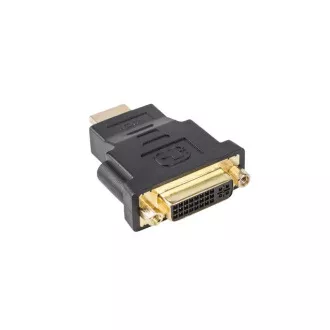 LANBERG Adapter HDMI (M) do DVI-D (F) (24 5) czarny
