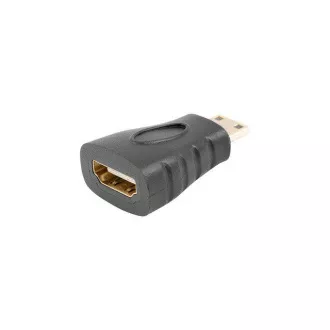 Adapter LANBERG HDMI (F) do HDMI MINI (M), czarny