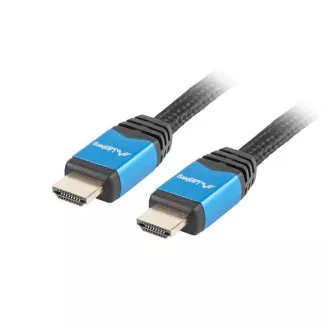 Kabel LANBERG HDMI M/M 2.0 3m, CU, czarny, Premium