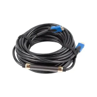 Kabel LANBERG HDMI M/M 2.0 15 m 4K, CU, czarny