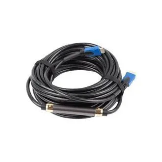 Kabel LANBERG HDMI M/M 2.0 15 m 4K, CU, czarny
