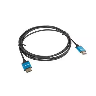 Kabel LANBERG HDMI M/M 2.0 1,8 m 4K czarny, wąski