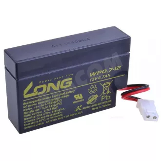 Avacom Long Battery 12V 0,7Ah akumulator kwasowo-ołowiowy AMP Avacom Long Battery 12V 0,7Ah akumulator kwasowo-ołowiowy AMP