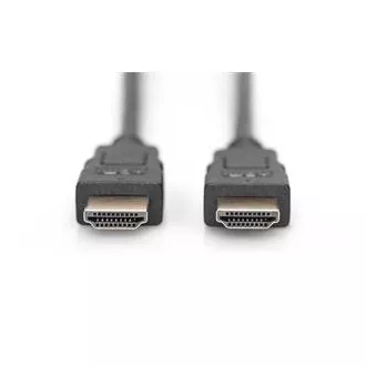 Szybki kabel połączeniowy Digitus HDMI, typ A M/M, 3,0 m, Ultra HD 60p, złoty, bl Szybki kabel połączeniowy Digitus HDMI, typ A M/M, 3,0 m, Ultra HD 60p, złoty, bl