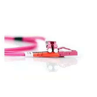Patchcord światłowodowy DIGITUS, LC do LC, wielomodowy OM4 - 50/125 µ, dupleks, długość 5m