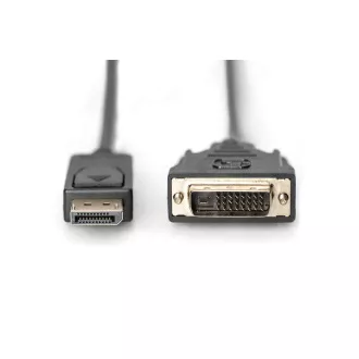 Kabel połączeniowy Digitus DisplayPort, DP/M- DVI (24 1)/M 2,0 m