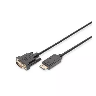 Kabel połączeniowy Digitus DisplayPort, DP/M- DVI (24 1)/M 2,0 m