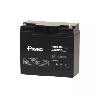 Akumulator FUKAWA FW 18-12 U (12V; 18Ah; gwint M5; żywotność 5 lat) Akumulator FUKAWA FW 18-12 U (12V; 18Ah; gwint M5; żywotność 5 lat)