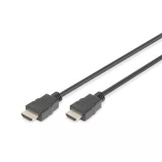 Kabel połączeniowy Digitus HDMI High Speed   Ethernet, 2x ekranowany, 3 m