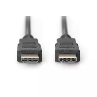 Kabel połączeniowy Digitus HDMI High Speed   Ethernet, 2x ekranowany, 3 m