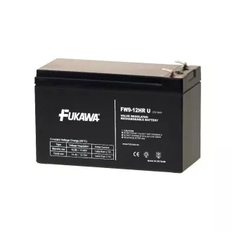 Akumulator FUKAWA FW 9-12 HRU (12V; 9Ah; faston 6,3mm; żywotność 5 lat) Akumulator FUKAWA FW 9-12 HRU (12V; 9Ah; faston 6,3mm; żywotność 5 lat)