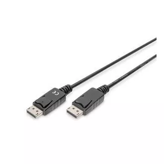 Kabel połączeniowy Digitus DisplayPort 1.1a. 1 m, CU, AWG28, 2x ekranowany