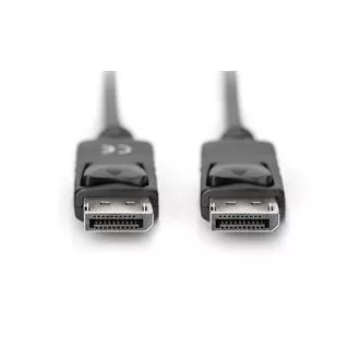 Kabel połączeniowy Digitus DisplayPort 1.1a. 1 m, CU, AWG28, 2x ekranowany