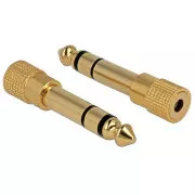 Adapter stereo jack 6,35 mm męski do stereo jack 3,5 mm żeński