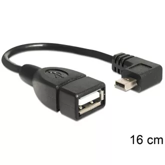 Kabel Delock USB mini męski > USB 2.0-A żeński OTG 16 cm
