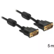 Kabel połączeniowy Delock DVI-D 24 1 męski > męski 5 m