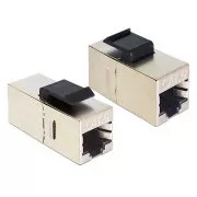 Moduł Keystone Delock RJ45 żeński > RJ45 żeński Cat.6, złącze