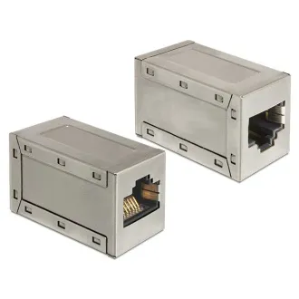 Złącze Delock RJ45 żeńskie/żeńskie Cat.6a