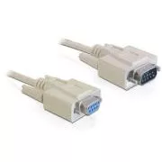Delock Kabel szeregowy RS-232 Sub-D9 męski/żeński 2 m