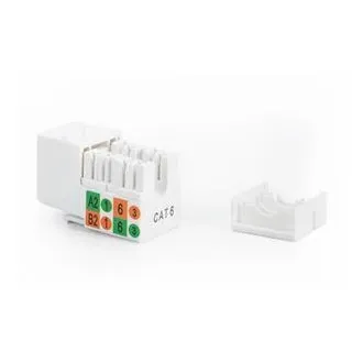 DIGITUS Keystone Jack CAT 5e, nieekranowany RJ45 do LSA, biały DIGITUS Keystone Jack CAT 5e, nieekranowany RJ45 do LSA, biały