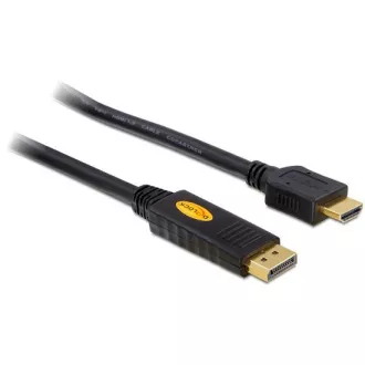 Kabel Delock DisplayPort męski do HDMI męski, długość 3 m Kabel Delock DisplayPort męski do HDMI męski, długość 3 m
