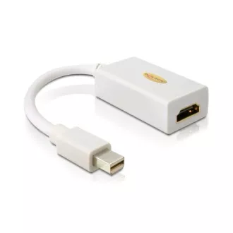 Adapter Delock DisplayPort mini (męski) do HDMI A (żeński), biały