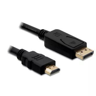 Kabel Delock DisplayPort męski do HDMI męski, długość 1m