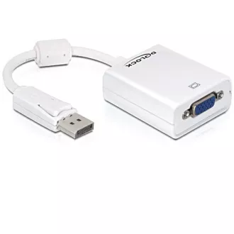 Adapter Delock DisplayPort (męski) do VGA (żeński)