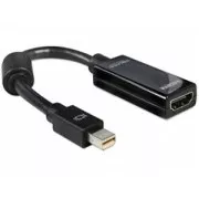 Adapter Delock DisplayPort mini (męski) do HDMI A (żeński), czarny