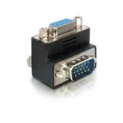 Adapter VGA Delock: wtyk – gniazdo, prostokątny