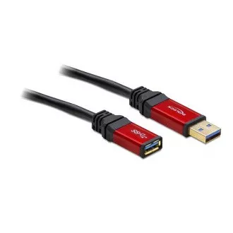 Przedłużacz USB 3.0 męski/żeński A/A Delock o długości 5m Premium