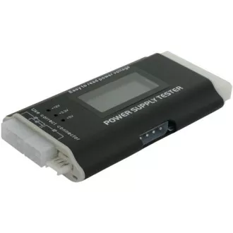 Tester DeLock ATX source III (24-pin), wyświetlacz LCD Tester DeLock ATX source III (24-pin), wyświetlacz LCD