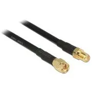 Kabel antenowy Delock z wtykiem SMA > gniazdem SMA CFD200, 15 m, o niskiej stratności