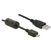 Kabel Delock USB 2.0 A męski i micro-USB B męski, ferrytowy, 2 m