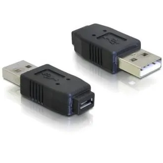 Przejściówka Delock z gniazda micro USB A B na wtyk USB A Przejściówka Delock z gniazda micro USB A B na wtyk USB A