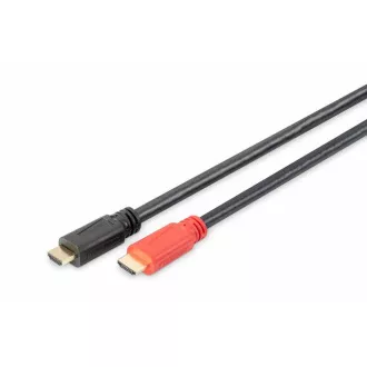 Kabel połączeniowy Digitus z aktywnym wzmocnieniem HDMI High Speed Ethernet Ultra HD 24p, 15 m